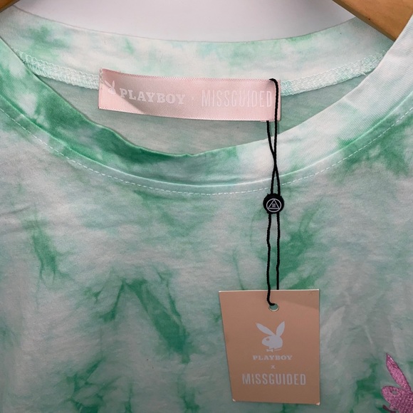 NWT Playboy x Missguided T Shirt SOLD on depop - Picture 3 of 4